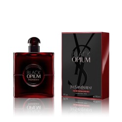 عطر بلاك أبيوم أوفر ريد أو دو برفيوم اف سان لوران للنساء 90 مل Yves Saint Laurent Black Opium Over Red EDP